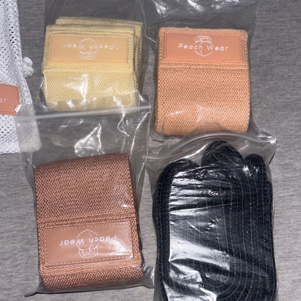 Peach Wear Resistance Bands Set